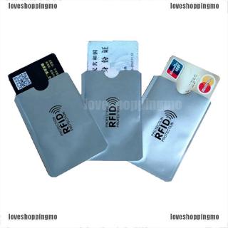 พร้อมส่ง☪อุปกรณ์ล็อคบัตรธนาคาร อลูมิเนียม ป้องกัน Rfid