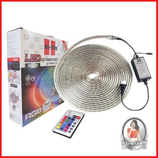 หลอดไฟ LED หลอดไฟ หลอด LED HITEK STRIP LIGHT 6.9 วัตต์/1 เมตร RGB 
 ชุดไฟ LED เส้นริบบิ้นหลากสี กำลังไฟ 6.9 วัตต์ ต่อ 1