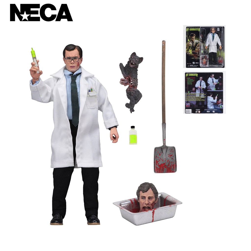 (NECA) Re-Animator - 8" Clothed Figure - Herbert West**Damaged box***