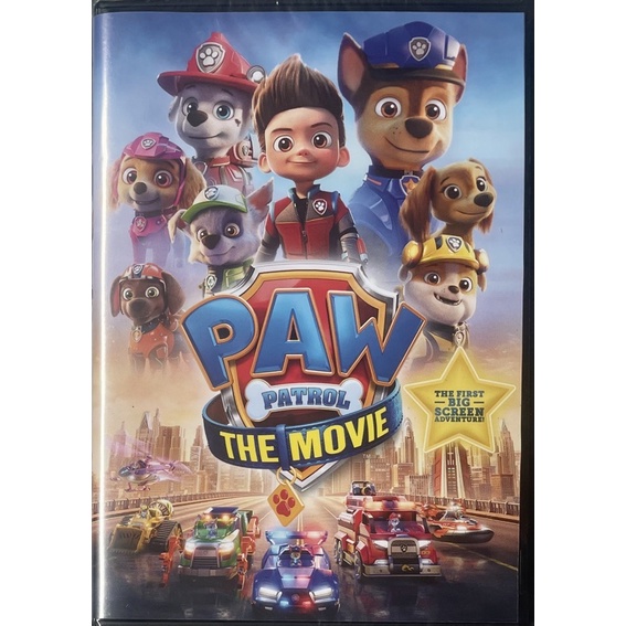 Paw Patrol: The Movie (2021, DVD Plug &amp; Play)/ ขบวนการเจ้าตูบสีขา: เดอะ มูฟวี (ดีวีดี)