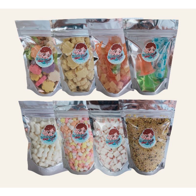 รวมขนมสัตว์เลี้ยง/มาชเมลโล่/คุกกี้/ผมอบแห้งไม้รวม/นมเเพะอัดเม็ด/ขนมแทะเล่นลับฟันสำหรับสัตว์เลี้ยง สัตว์ฟันเเทะ