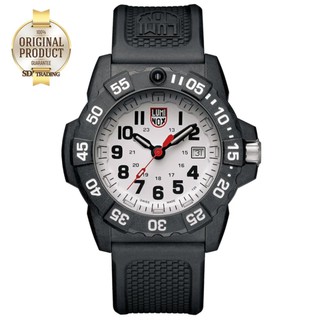 LUMINOX "ประกันศูนย์ 2ปี" Man Watch (NAVY SEAL 3500 SERIES CaseBack Stainless Steel) รุ่น 3507 - Black/White