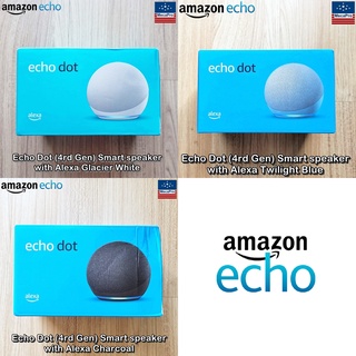 AMAZON® Echo Dot (4rd Gen) Smart speaker with Alexa ลำโพงอัจฉริยะ เล่นเพลงตามคำสั่งเสียง / ควบคุมอุปกรณ์ไฟฟ้าในบ้าน