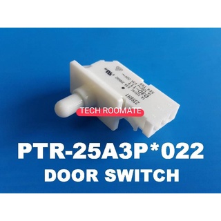 HITACHI อะไหล่แท้ สวิตซ์ประตู ตู้เย็นฮิตาชิ (DOOR SWITCH) PTR-25A3P*022 พาร์ทนี้ใช้ได้ 100 รุ่นตามที่ระบุไว้ด้านล่าง