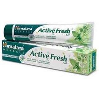 Himalaya Active Fresh Gel 100 grm หิมาลายา ยาสีฟันลดกลิ่นปากได้ยาวนาน