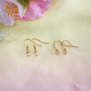 อะไหล่ขาต่างหูสีทอง ราคาคู่ละ 20 บาท