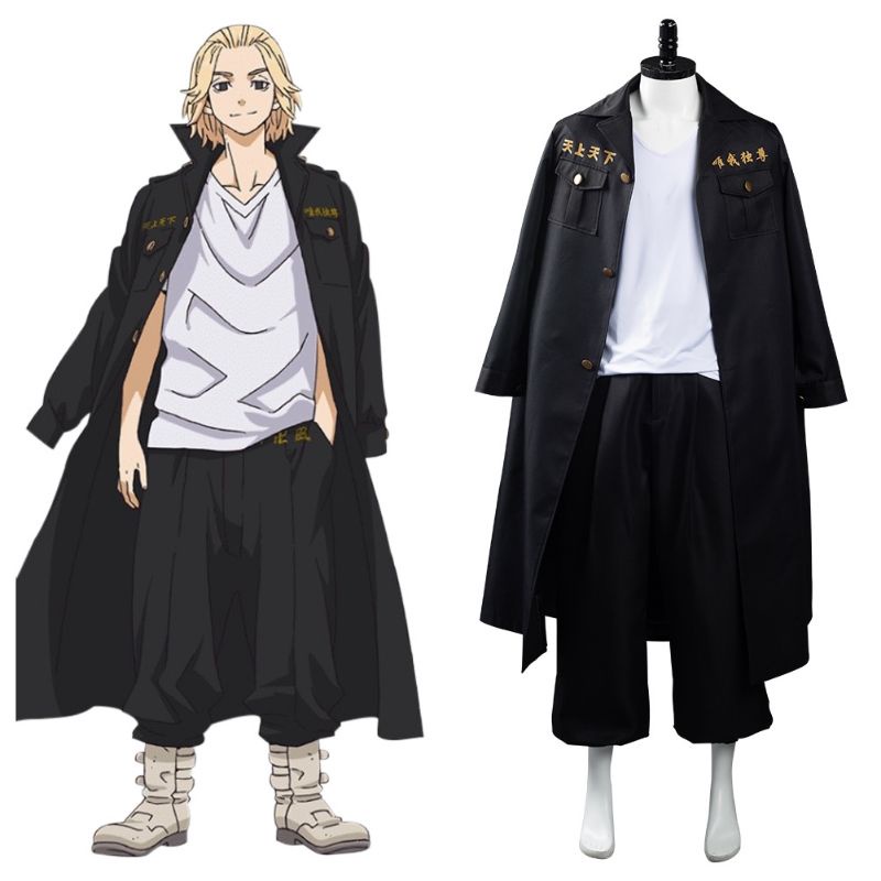 ชุดคอสเพลย์อะนิเมะ Tokyo Revengers Manjirou Sano สําหรับผู้ชาย