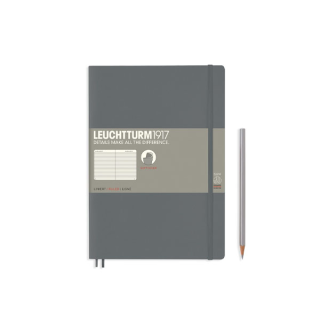 Leuchtturm1917 Softcover Notebooks "Anthracite" สมุดโน๊ต Leuchtturm1917 ปกอ่อน สีเทา