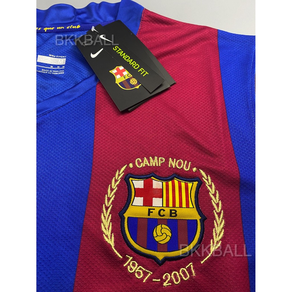 à¹€à¸ª à¸­à¸šà¸­à¸¥ à¸¢ à¸­à¸™à¸¢ à¸„ à¸šà¸²à¸£ à¹€à¸‹à¹‚à¸¥à¸™ à¸² 2006 à¹€à¸«à¸¢ à¸² Retro Barcelona Home à¸žà¸£ à¸­à¸¡à¹€à¸šà¸­à¸£ à¸Š à¸­ 19 Messi 2006 07 à¹€à¸£à¹‚à¸—à¸£ à¸„à¸¥à¸²à¸ªà¸ª à¸„ Shopee Thailand