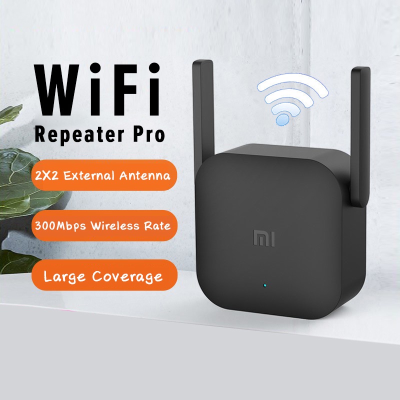 Xiaomi Mi ตัวขยายสัญญาณ WiFi (300 Mbps) ขยายให้สัญญานกว้างขึ้น Xiaomi Mi Wi-Fi Amplifier Pro เครื่อง