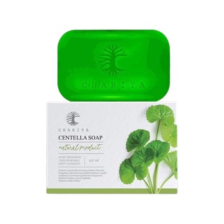 CHARIYA CENTELLA SOAP สบู่ใบบัวบก (กรีดรหัส)