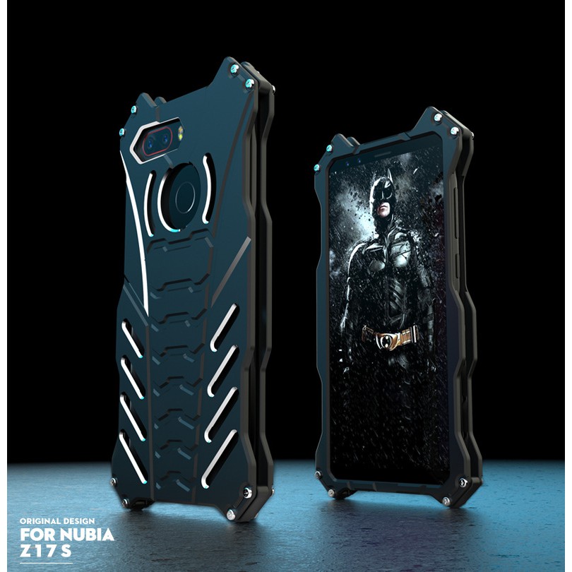 Nubia Z17s R-Just Batman Shockproof Aluminum Shell Metal Case  อลูมิเนียมแบทแมน ของแท้พร้อมส่ง | Shopee Thailand