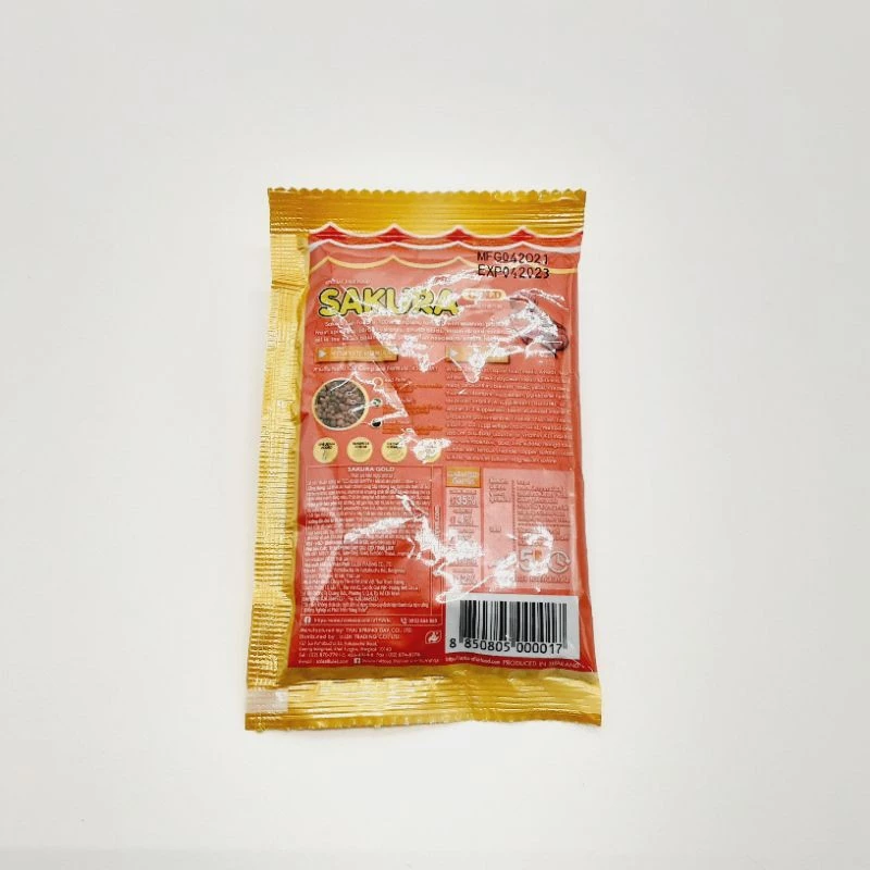 อาหารปลา Sakura Gold 20 กรัม เม็ดจิ๋ว สินค้าพร้อมส่ง!!! TF-FF0190 thumbnail 4