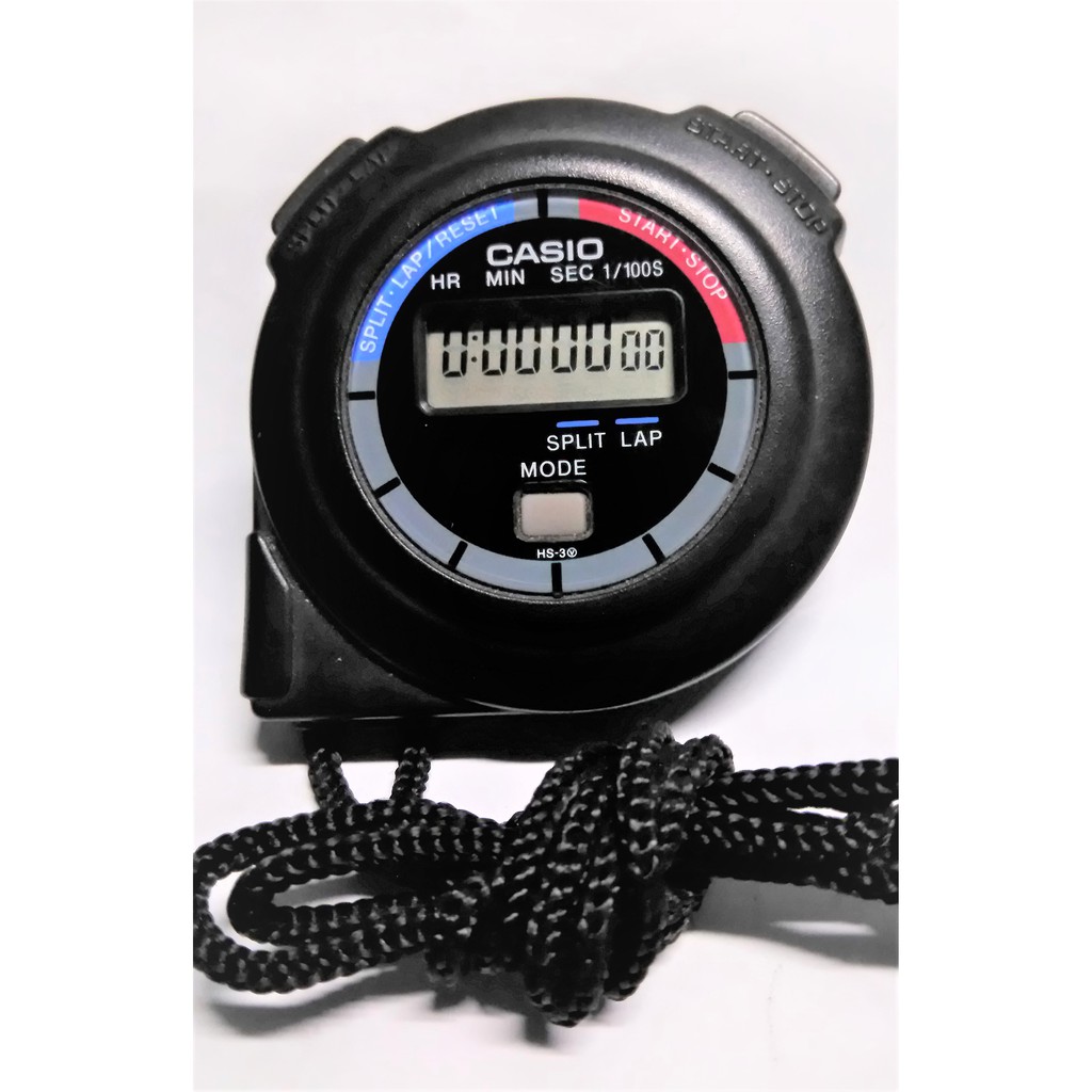 CASIO STOPWATCH นาฬิกาจับเวลา รุ่นHS3 Shopee Thailand