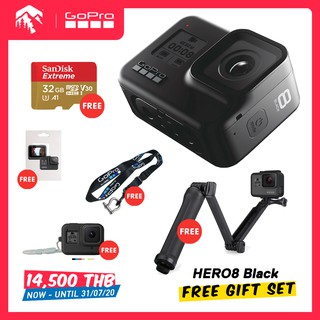 🤟🤟พร้อมส่ง❗❗ GOPRO📷 HERO 8 BLACK (💬FREE GIFT SET)