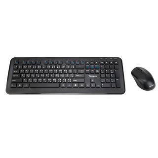 KEYBOARD &amp; MOUSE (คีย์บอร์ดและเมาส์) TARGUS KM610 WIRELESS MOUSE AND KEYBOARD COMBO (AKM610TH-50) BLACK