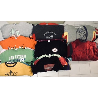 เสื้อยืดลายการ์ตูนเสื้อมือ✌️งานคลีนสภาพดี