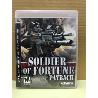 แผ่นแท้ [PS3] [English] Soldier of Fortune: Payback (Zone 1 US) (BLUS-30105)