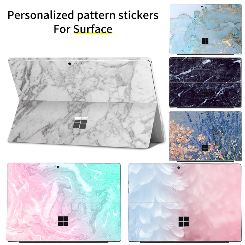 สติกเกอร์ป้องกันสําหรับ Surface Pro 11 Pro X Skin Suface Pro 3 4 5 6 7 8 9 10 11 สติกเกอร์การพิมพ์ที