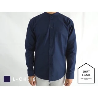 คอจีน/แขนยาว 5XL/6XL ผ้า OXFORD - เสื้อเชิ้ตคนอ้วน ไซส์ใหญ่ Big size