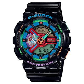 นาฬิกา Casio G-Shock Limited Multi-Color series Crazy Color 2016 รุ่น GA-110MC-1A ของแท้ รับประกัน1ปี