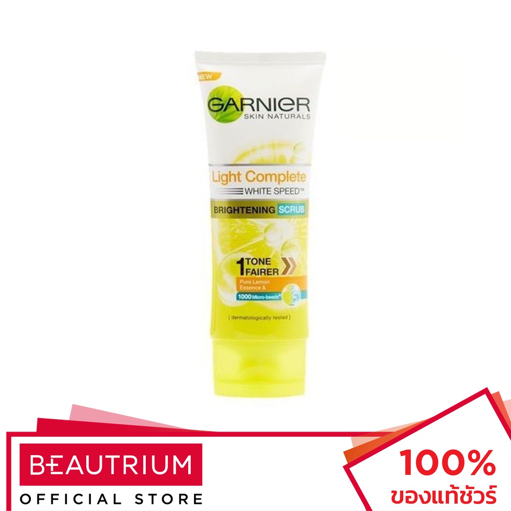 GARNIER Skin Naturals Light Complete Brightening Scrub สครับ 100ml