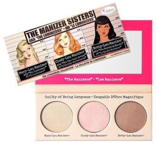 The Balm Manizer Sisters palette ขนาด 3.0 g. สินค้าแท้