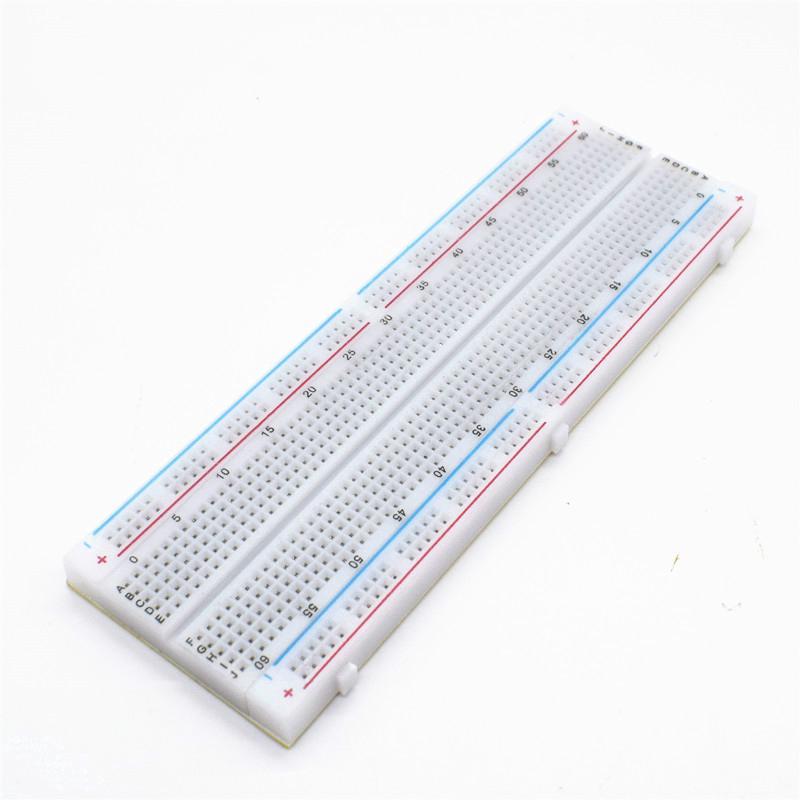 ราคาHigh Quality MB102 Large Solderless Breadboard 830 Holes