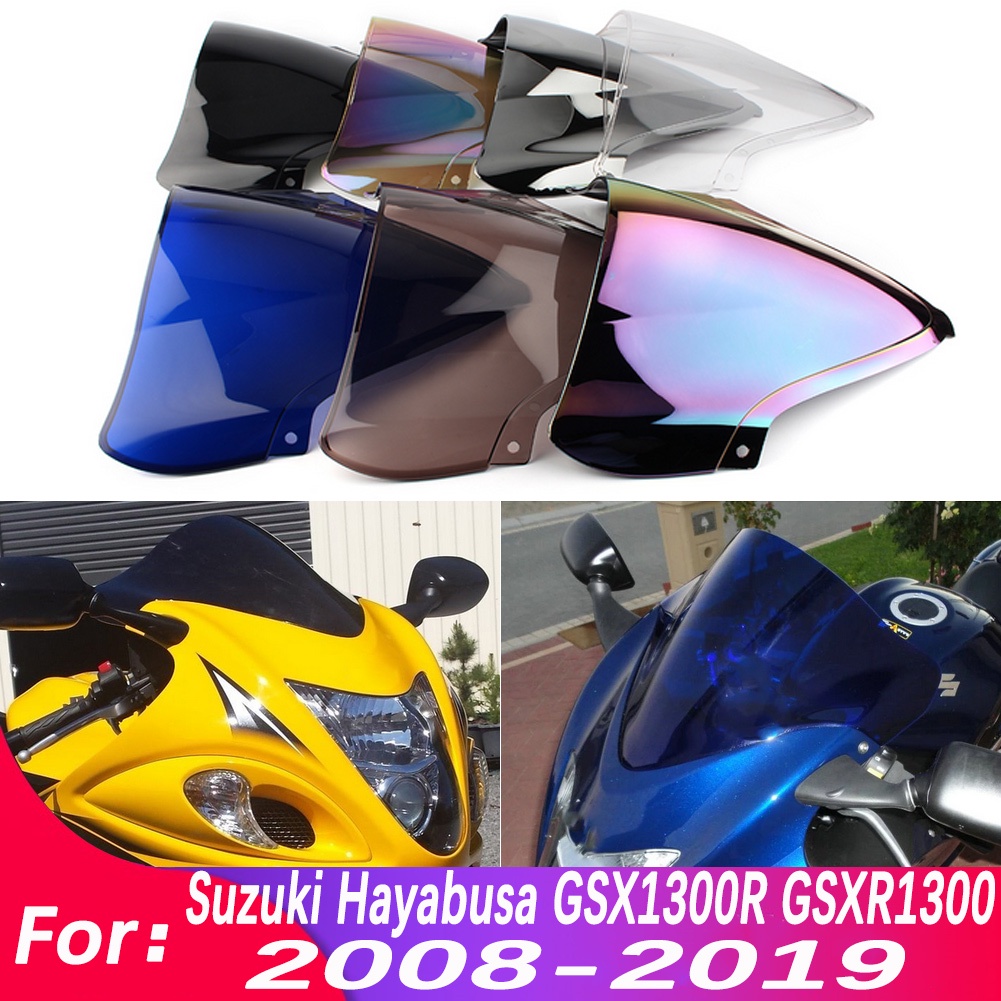 อะไหล่กระจกกันลมรถจักรยานยนต์ สําหรับ SUZUKI Hayabusa GSX1300R GSXR1300 2008-2018