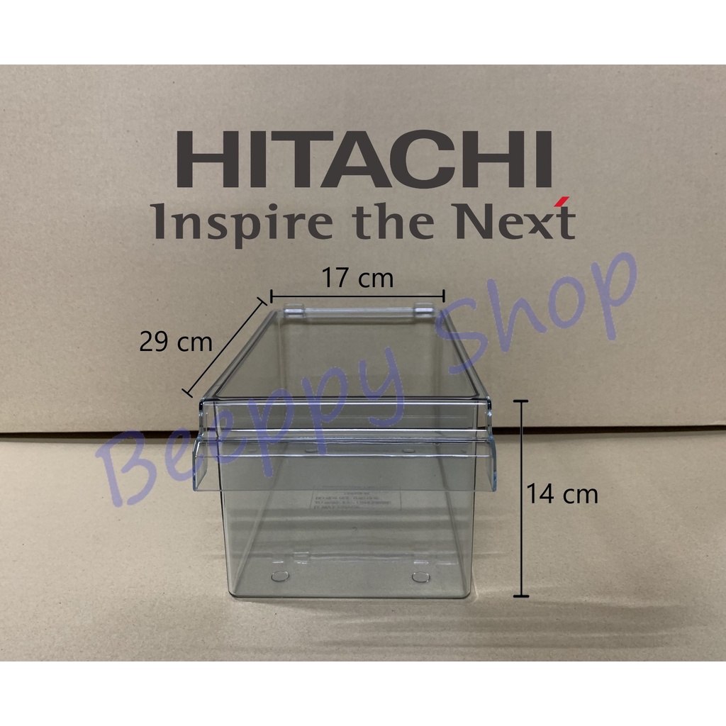 กล่องใส่น้ำแข็ง Hitachi รุ่น R-V350PD/VG350PD/VX350PF/VGX350PF/VG380PD/VG400PD/VX400PF/V400PD/VGX400PF ของแท้
