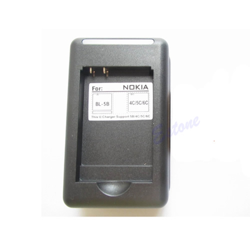 แท่นชาร์จแบตเตอรี่ซิงค์ US AC USB สําหรับ Nokia 4C 5C 6C BL-5B