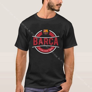 Fc Barcelona Football Club เสื้อยืดผู้ใหญ่ที่ได้รับอนุญาตอย่างเป็นทางการขนาด Small Xxl