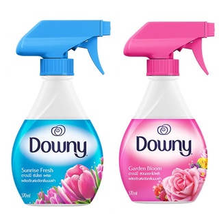 [แพ็คคู่] Downy ดาวน์นี่ สเปรย์ฉีดผ้าหอม กลิ่น สวนดอกไม้ผลิ 370 มล + กลิ่น สวนดอกไม้ผลิ 370 มล