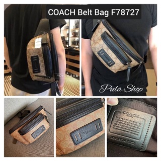 กระเป๋าคาดอกCOACH TERRAIN BELT BAG IN SIGNATURE CANVAS(COACH F78727)