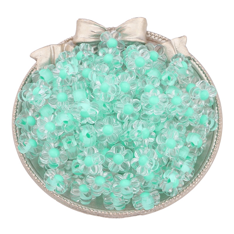 50ชิ้น/ล็อตโปร่งใสโปร่งใสอะคริลิดอกไม้ลูกปัดลูกปัดลูกปัดลูกปัดหลวมทําเองเครื่องประดับอุปกรณ์เสริมทอมือสร้อยข้อมือเชือกผมประดับด้วยลูกปัดวัสดุ - รูปที่ 5
