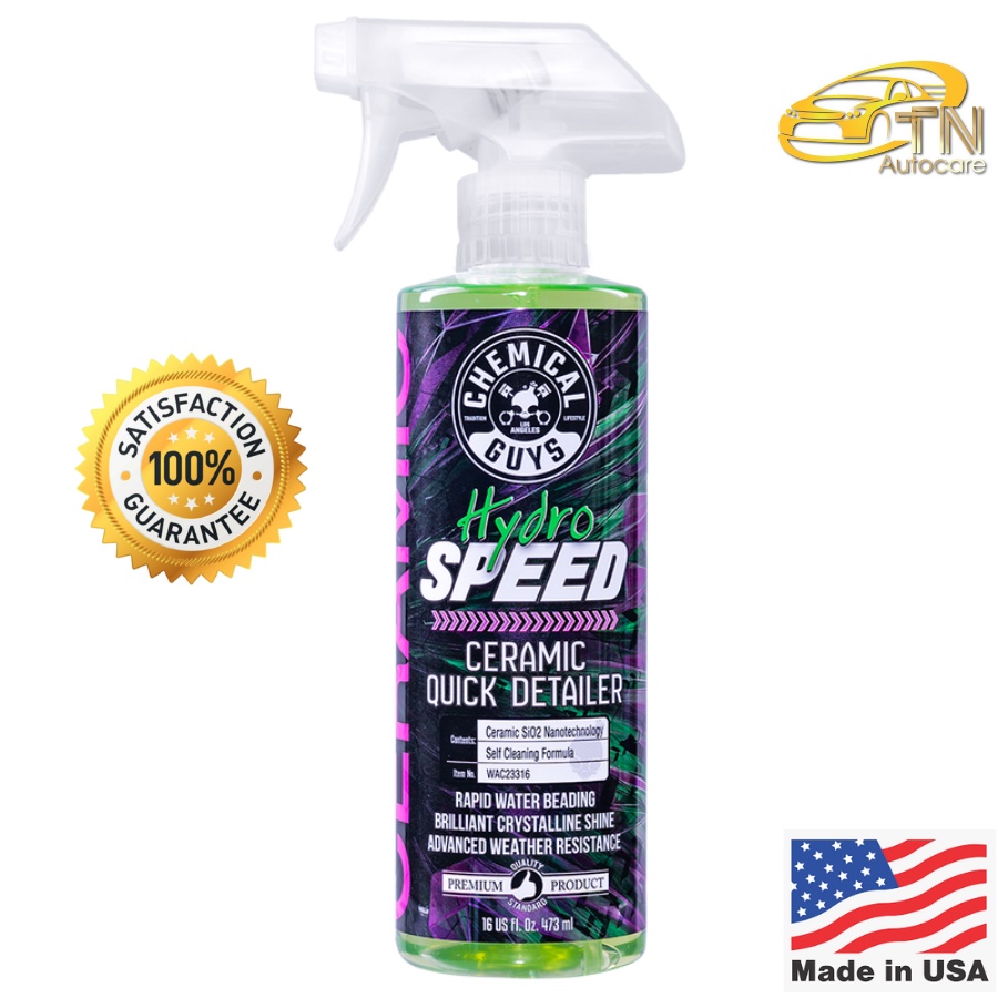 Chemical Guys - Hydro Speed Ceramic Quick Detailer (16oz) (ของแท้)