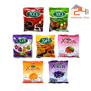 ส่งไว🚀24ชม. เอ็กซ์โอ เอ็กซ์ไซด์ xo x-cite ลูกอมหลากรสชาติ 11…