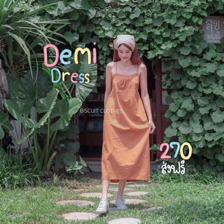 Demi dress|เดรสสายเดี่ยวยาว