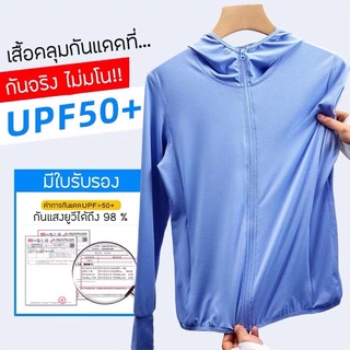 ส่งฟรีไม่จกตา‼️ทักแชทมีส่วนลด เสื้อคลุมกัน UV เกรดเดียวกับยูนิโคล่ #เสื้อกันuv