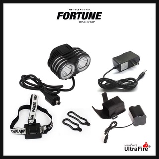 🔥Ultrafire : Bicycle Light X2II รุ่นมีไฟวงแหวน สว่างมากถึง 2,200 Lumens