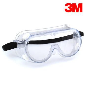 3M 1621AF แว่นตานิรภัยสําหรับสารเคมีสาด (พร้อมป้องกันหมอก)