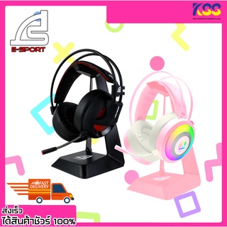 สแตนหูฟัง แท่นสำหรับแขวนหูฟัง Signo E-Sport HS-800 TEMPUS / Pinkker Gaming Headphone Stand สีชมพู/ดำ