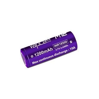 ถ่านชาร์จ Vapcell M12 18500 1200mah 10A ของแท้ โค็ดเช็คได้