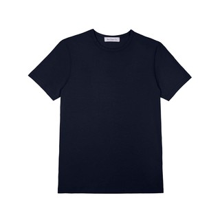 Knit Shirt Co. Iconic Pima Tees Blue Navy tone เสื้อยืดคอกลม ผ้าฝ้าย pima cotton 100% โทนสีน้ำเงิน กรม