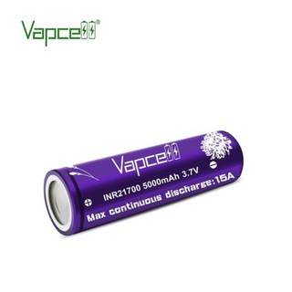 Vapcell INR21700 5000mAh 3.7V 15A 1ก้อน ของแท้