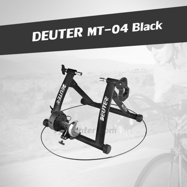 Bike Trainer เทรนเนอร์จักรยาน Deuter รุ่น MT04 มีสายรีโมทปรับความหนืด
