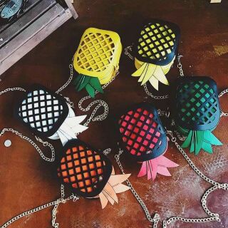 👜 พร้อมส่ง กระเป๋าสะพายสับปะรด🍍🍍🍍