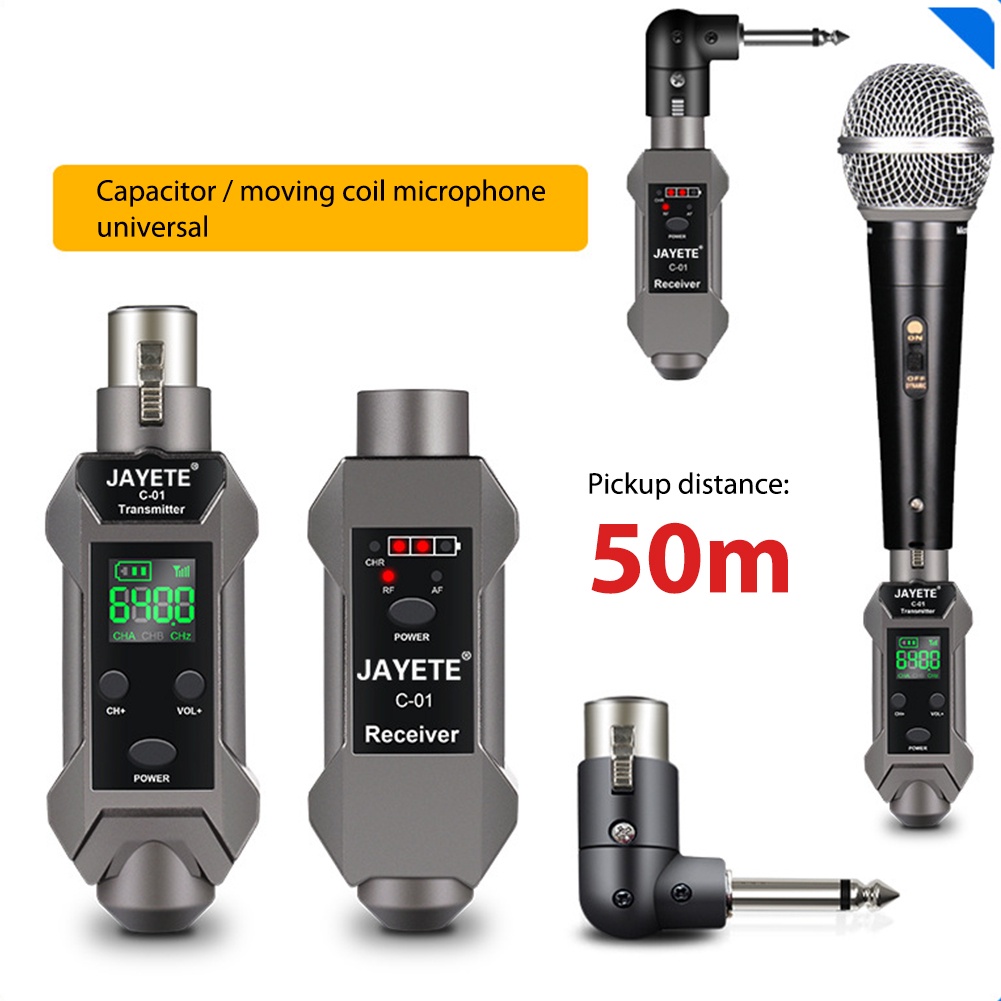 microphone-wireless-system-mic-hd-display-wireless-transmitter-receiver