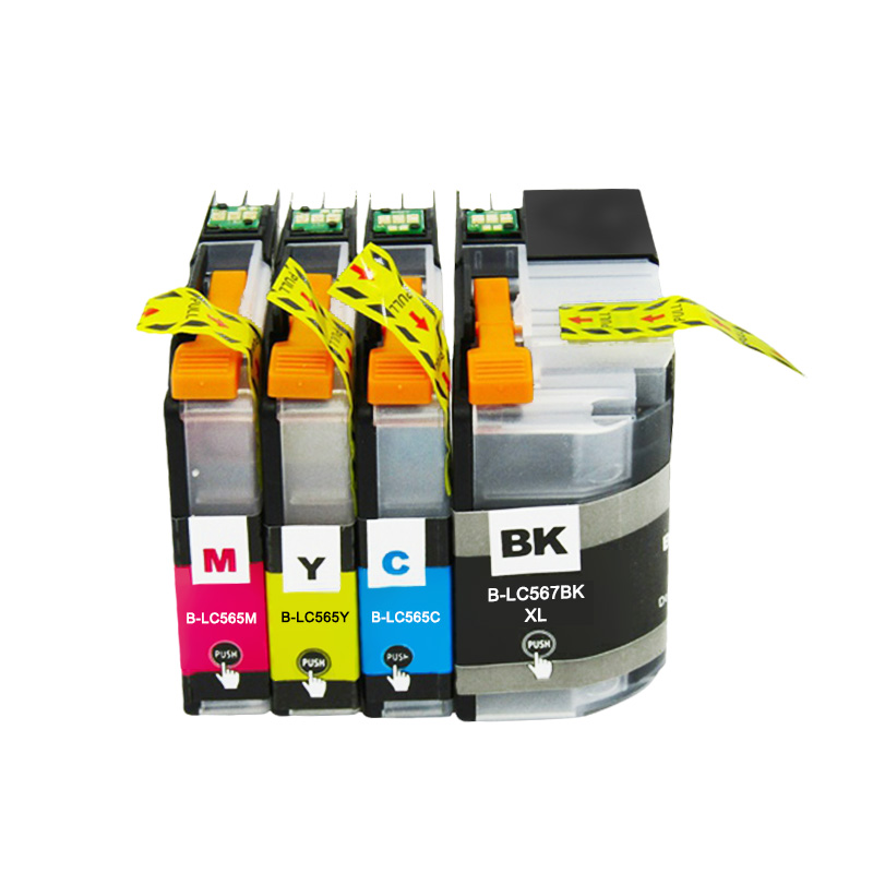 LC 565 LC 567 LC 569 Brother LC567 LC563 LC563 Compatible ink for MFC-J2310 J2510 J3520 J3720 J6520D