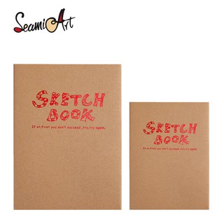 SeamiArt a 4/a5 sketchbook สมุดโน้ตสําหรับใช้ในการวาดภาพจิตรกรรม 100 gsm กระดาษ/120 แผ่น